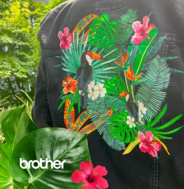 An effective combination of screen and digital printing for garment production